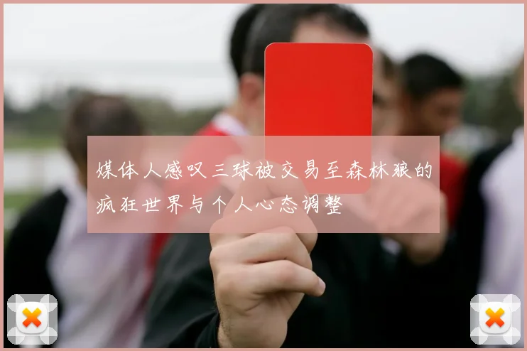 媒体人感叹三球被交易至森林狼的疯狂世界与个人心态调整